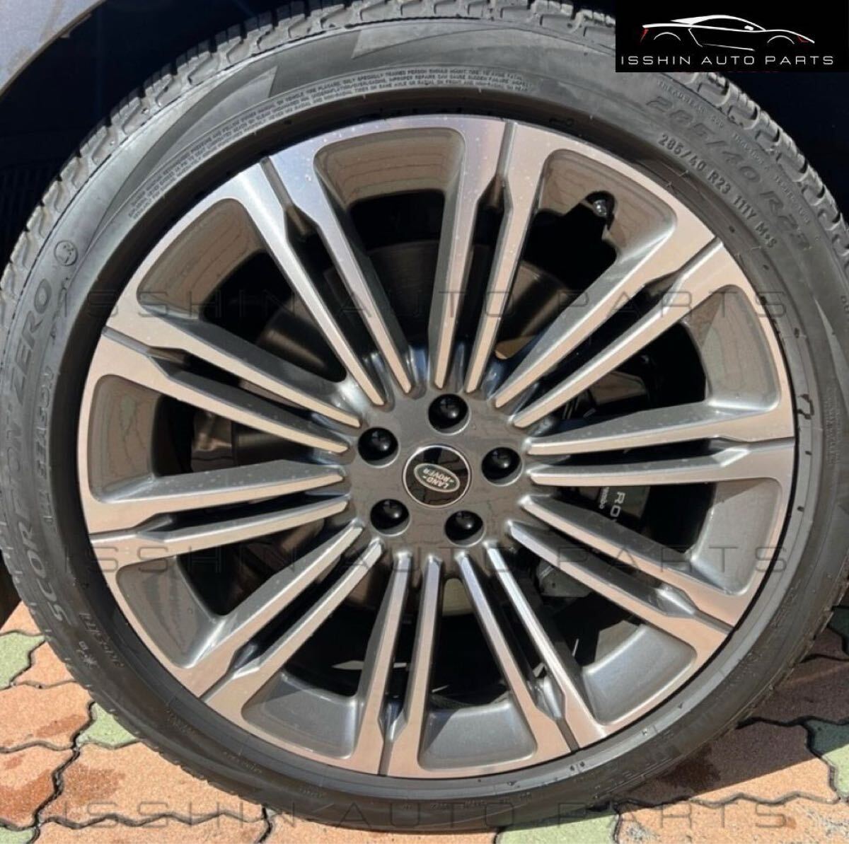 LAND ROVER STYLE 9034GM 22インチ 鍛造ホイール 4本セット ガンメタ&ポリッシュ 22×9.5J +45 PCD120 ハブ72.6mm レンジローバー等