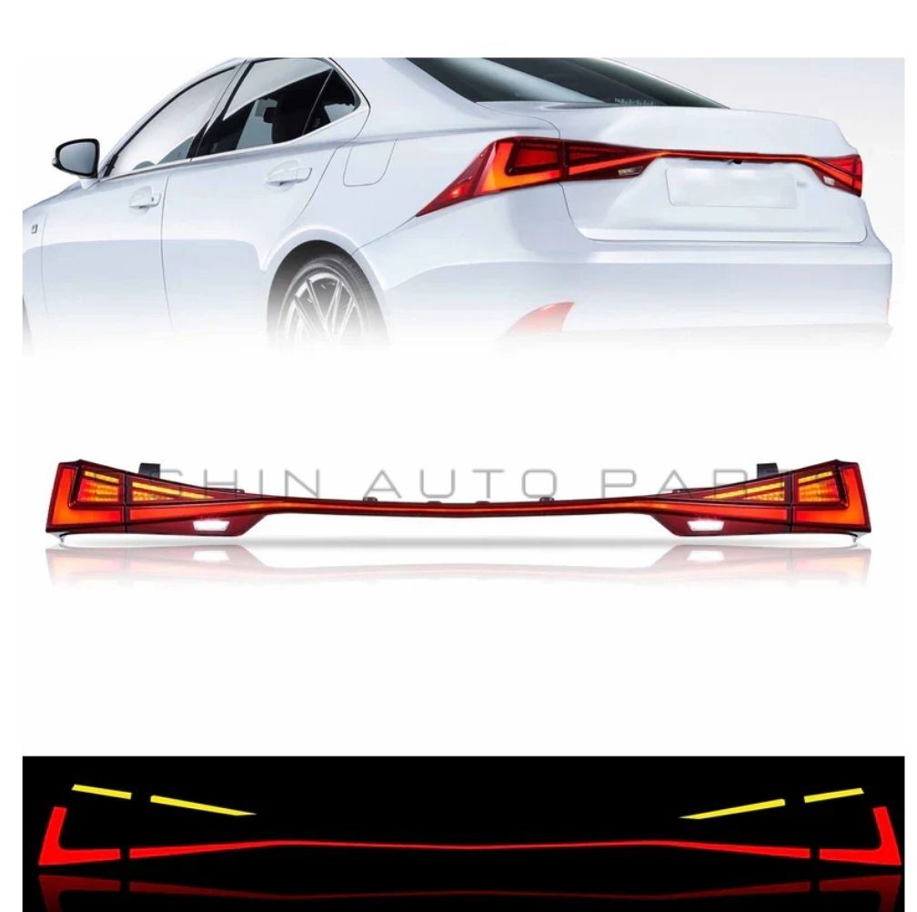 VLAND IS 30系前期中期用 LEDテールランプ 一文字 シーケンシャルウインカー 現行後期スタイル