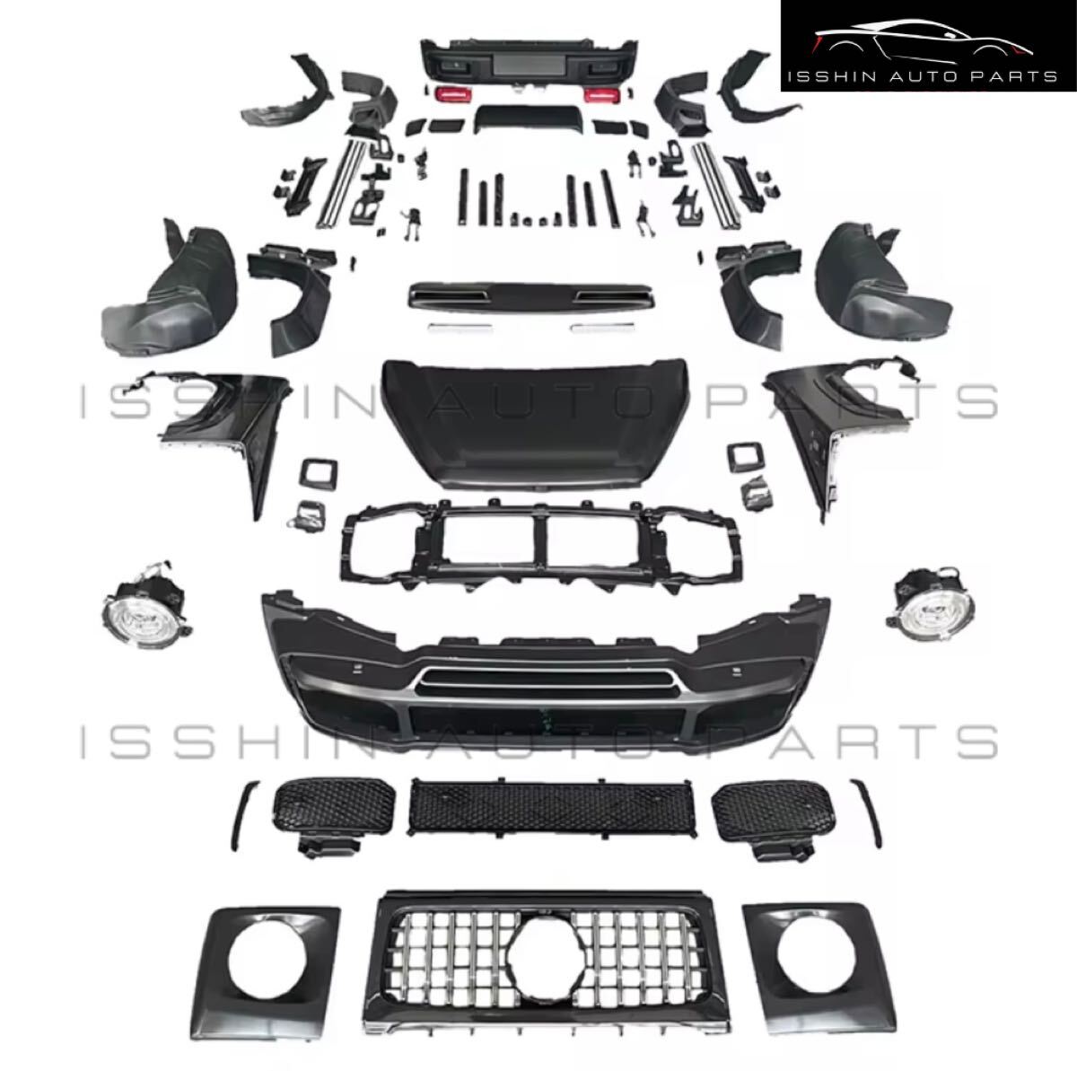 ジムニー JB64 JB74 G63 AMGスタイル フルコンバージョンエアロキット／ボディキット一式 スズキ ジムニーシエラ