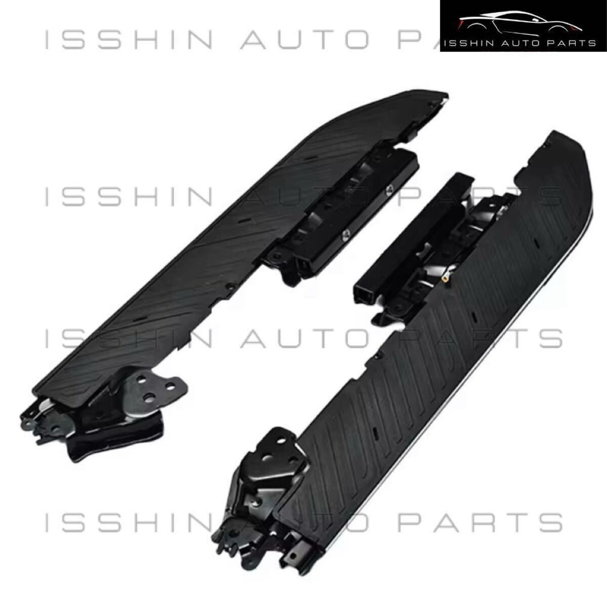 40系 アルファード／ヴェルファイア 専用 ユニバーサルステップ 社外 （左右セット・取付ブラケット一式・取付ビデオ／LED有無選択可能）