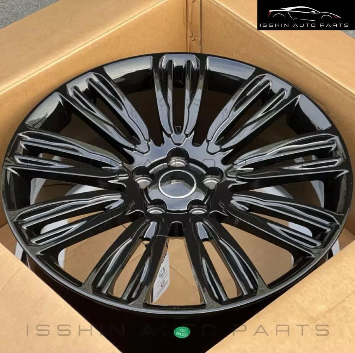 LAND ROVER用 STYLE 9034B 22インチ アルミホイール 鍛造 4本セット 22×9.5J +45 PCD120 ハブ72.6mm レンジローバー
