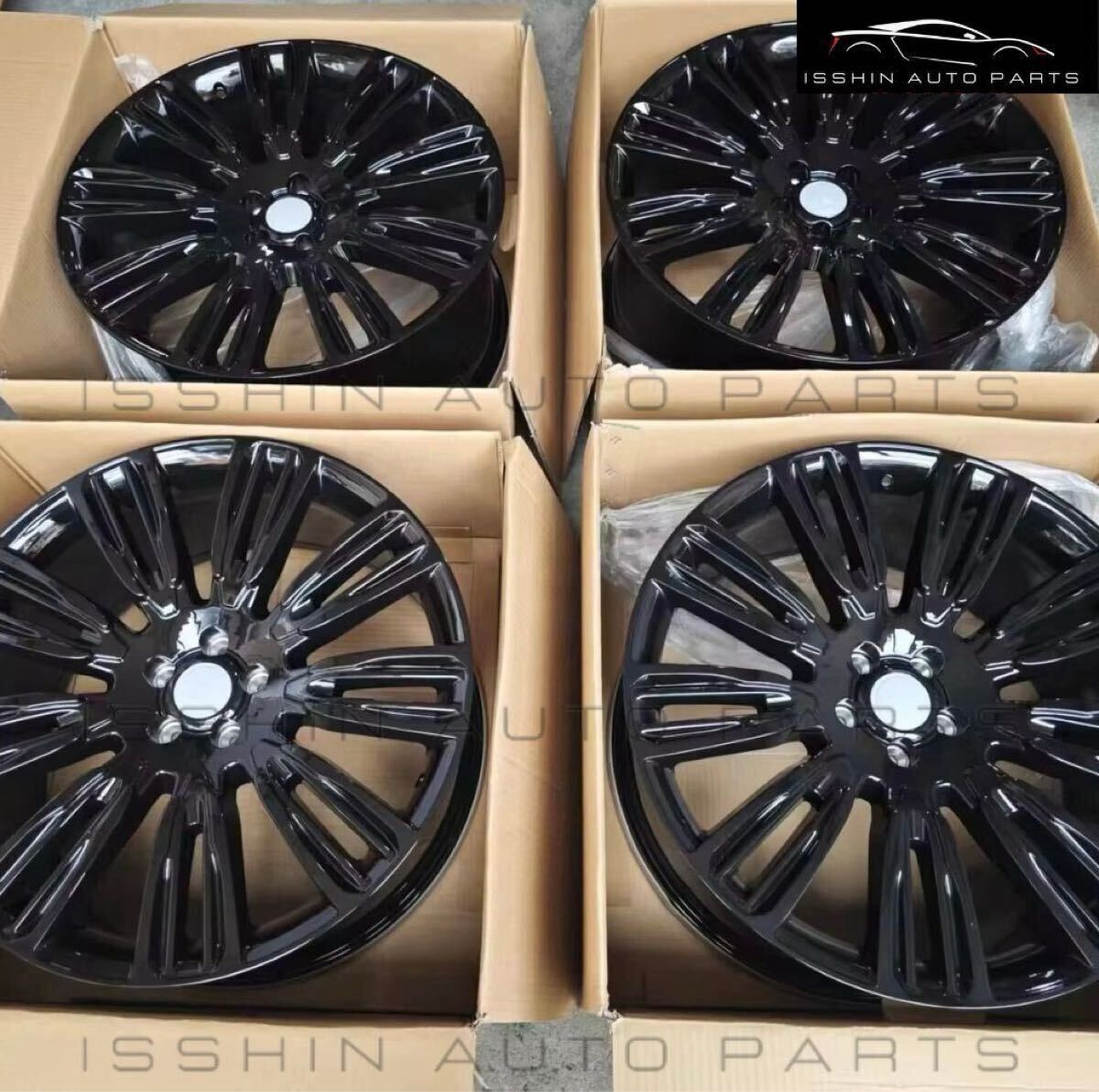 LAND ROVER用 STYLE 9034B 22インチ アルミホイール 鍛造 4本セット 22×9.5J +45 PCD120 ハブ72.6mm レンジローバー
