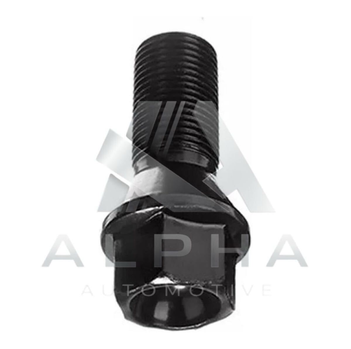 BMW / BMW MINI対応 ホイールボルト M14×1.25 / 60度テーパー / 首下27mm 純正品番対応 ブラック 単品（1本）　