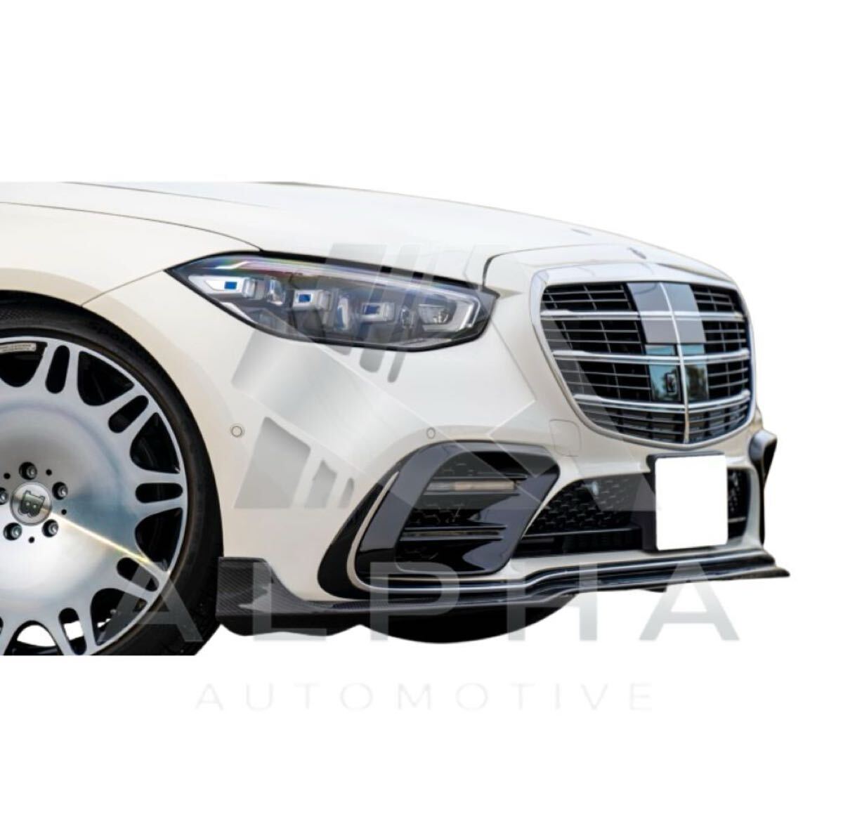 Mercedes-Benz Sクラス W223 Bスタイル カーボンエアロキット フルセット カーボンスポイラー リアディフューザー
