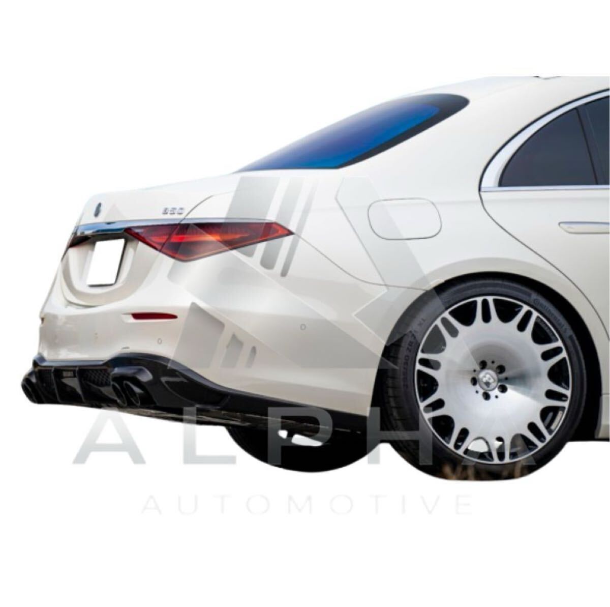Mercedes-Benz Sクラス W223 Bスタイル カーボンエアロキット フルセット カーボンスポイラー リアディフューザー