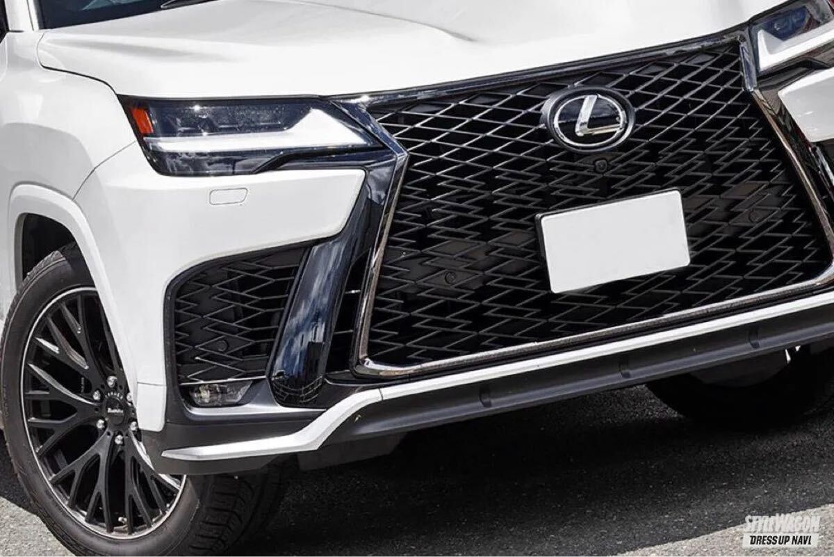 Lexus LX600用 F SPORT仕様エアロキット フロント＆リアセット（未塗装）